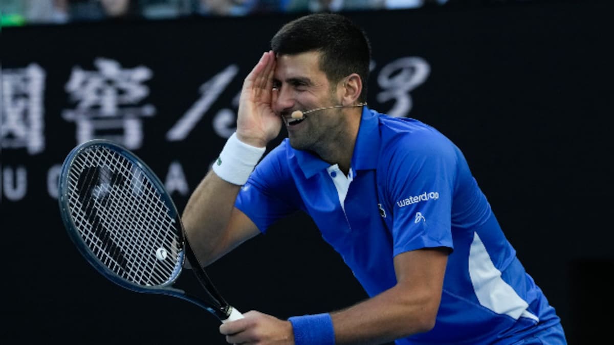 Watch: Novak Djokovic praises Steve Smith’s shot in a friendly tennis match