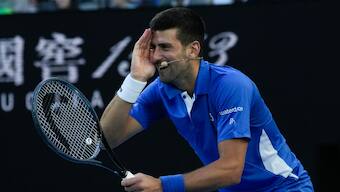 Watch: Novak Djokovic praises Steve Smith’s shot in a friendly tennis match