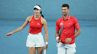 United Cup: Novak Djokovic celebrates New Year with victory as Serbia defeat China; USA defeat Britain