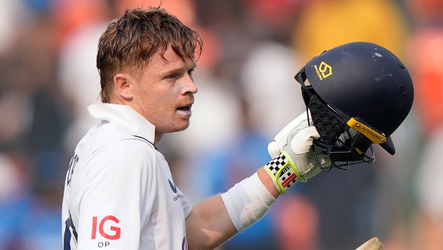 'Not quite sunk in': Ollie Pope on his 196 run knock against India in Hyderabad 'Not quite sunk in': Ollie Pope on his 196 run knock against India in Hyderabad