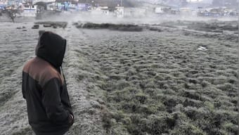 Height of cold: Ooty in Tamil Nadu at 2240 mts above sea level almost freezes