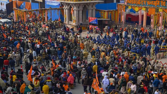 Ram mandir in Ayodhya: How many people visited on Day 1? Ram mandir in Ayodhya: How many people visited on Day 1?