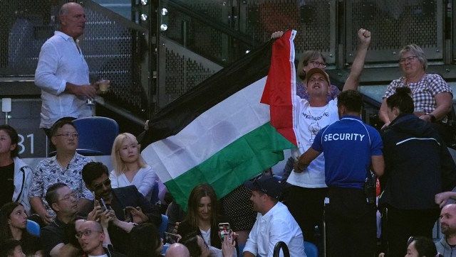 Australian Open 2024: Women's final disrupted briefly by pro-Palestine protests Australian Open 2024: Women's final disrupted briefly by pro-Palestine protests