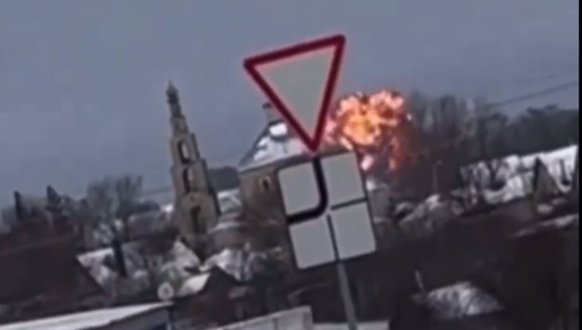 WATCH: Russian IL-76 transport plane crashes in Belgorod region with 65 Ukrainian POWs on board WATCH: Russian IL-76 transport plane crashes in Belgorod region with 65 Ukrainian POWs on board