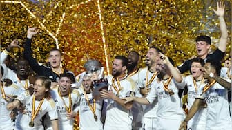 Spanish Super Cup: Vinicius scores hat-trick as Real Madrid thrash Barcelona to win title