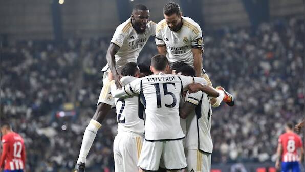 Spanish Super Cup: Real Madrid edge Atletico Madrid 5-3 in extra time to reach final