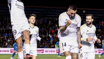 Copa del Rey: Real Madrid thrash Arandina to storm into last 16, Atletico beat Lugo