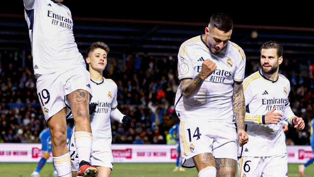 Copa del Rey: Real Madrid thrash Arandina to storm into last 16, Atletico beat Lugo Copa del Rey: Real Madrid thrash Arandina to storm into last 16, Atletico beat Lugo