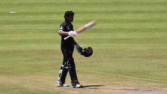New Zealand's India origin U-19 player Snehith Reddy copies Shubman Gill's celebration style