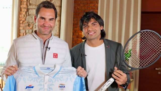 'An absolute honour': Neeraj Chopra meets tennis legend Roger Federer in Zurich 'An absolute honour': Neeraj Chopra meets tennis legend Roger Federer in Zurich