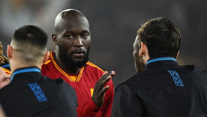 Lazio hit with one-match stand closure after Romelu Lukaku subjected to monkey chants