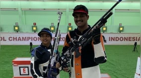 Rudrankksh Patil-Mehuli Ghosh pair clinch India's fifth gold at Asian Olympic Qualifiers