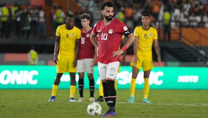 Africa Cup of Nations: Mohamed Salah rescues Egypt as Nigeria draw and Ghana lose