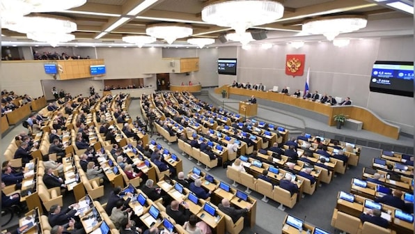 Russia's parliament approves property confiscation for spreading 'fakes' about army