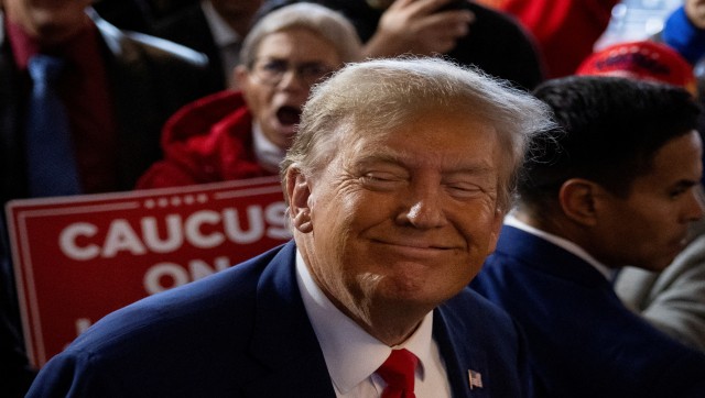 Trump wins Iowa caucuses in crucial victory at the outset of the Republican presidential campaign Trump wins Iowa caucuses in crucial victory at the outset of the Republican presidential campaign