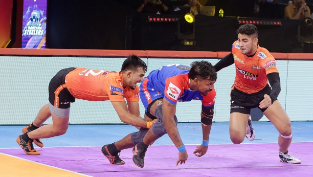 PKL 2023-24: U Mumba, Haryana Steelers play out high-octane tie; Tamil Thalaivas snap losing run PKL 2023-24: U Mumba, Haryana Steelers play out high-octane tie; Tamil Thalaivas snap losing run