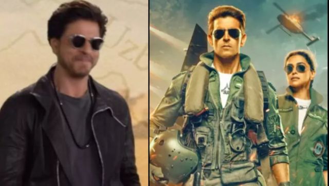 Fighter Screening: Shah Rukh Khan makes a stunning entry to watch Hrithik Roshan-Deepika Padukone's film Fighter Screening: Shah Rukh Khan makes a stunning entry to watch Hrithik Roshan-Deepika Padukone's film