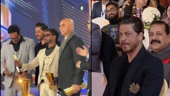 CNN-News18 Indian of the Year 2023: Shah Rukh Khan honours the Uttarkashi tunnel rescue operation heroes, clicks selfies