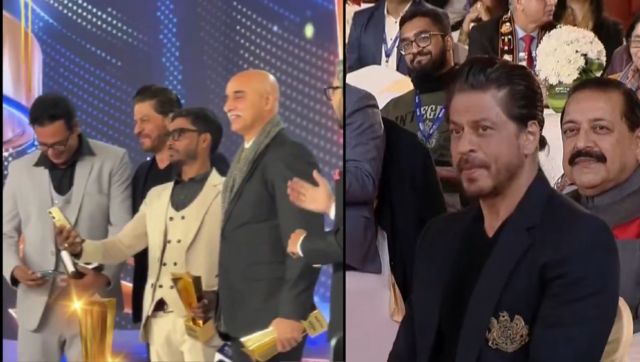 CNN-News18 Indian of the Year 2023: Shah Rukh Khan honours the Uttarkashi tunnel rescue operation heroes, clicks selfies CNN-News18 Indian of the Year 2023: Shah Rukh Khan honours the Uttarkashi tunnel rescue operation heroes, clicks selfies
