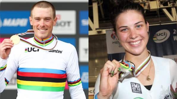 Australia's ex-cycling world champion charged for killing Olympian wife