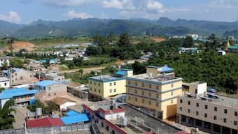 Rebels in Myanmar seize control of a crucial town near Chinese border