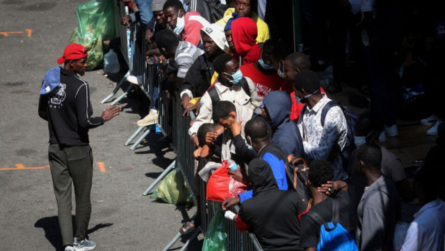 After 'illegals' moved into high school building authorities put students on remote learning in New York After 'illegals' moved into high school building authorities put students on remote learning in New York