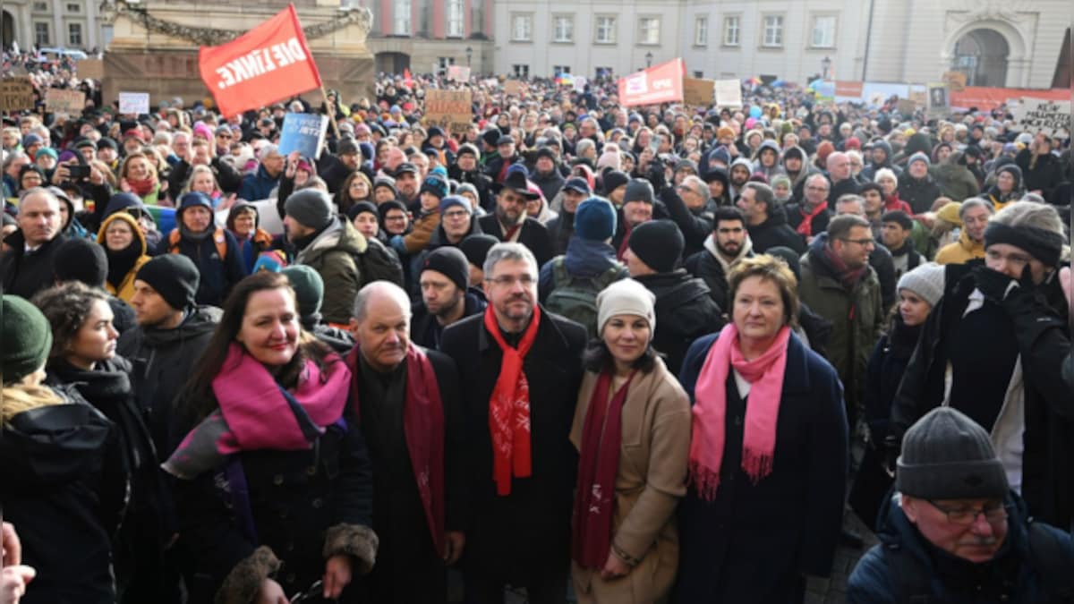 Chancellor Scholz joins protest against alleged far-right plan to deport 'unassimilated' immigrants