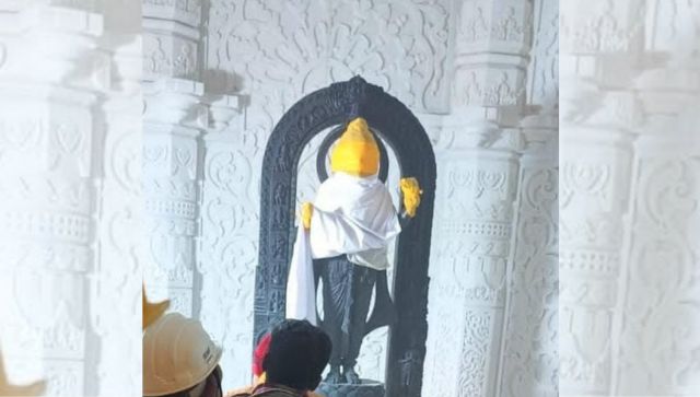 How Ram Lalla idol was placed inside the sanctum sanctorum of grand temple in Ayodhya How Ram Lalla idol was placed inside the sanctum sanctorum of grand temple in Ayodhya