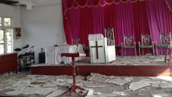 In Myanmar, activists claim that airstrikes frequently target churches, temples, and monasteries