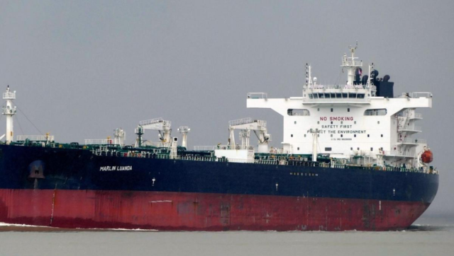 Houthi missile hits oil tanker in Gulf of Aden Houthi missile hits oil tanker in Gulf of Aden