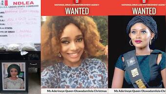 Former Nigerian beauty queen 'wanted' for peddling drugs