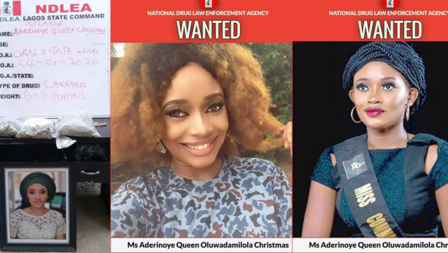 Former Nigerian beauty queen 'wanted' for peddling drugs Former Nigerian beauty queen 'wanted' for peddling drugs