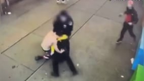 WATCH: Four migrants beat up NYPD Officers in Times Square; later released without bail