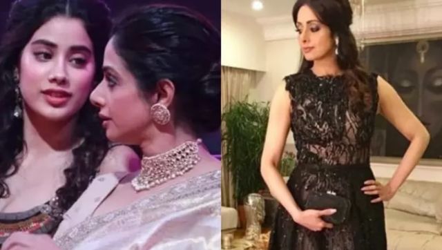 Janhvi Kapoor reveals she picked a black gown for Sridevi she wore at Filmfare Awards: 'Mom wasn't very outgoing' Janhvi Kapoor reveals she picked a black gown for Sridevi she wore at Filmfare Awards: 'Mom wasn't very outgoing'