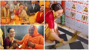 WATCH: Kangana Ranaut sweeps the floor at Ayodhya's Hanuman Garhi Temple, talks about the arrival of 'King of Ayodhya'