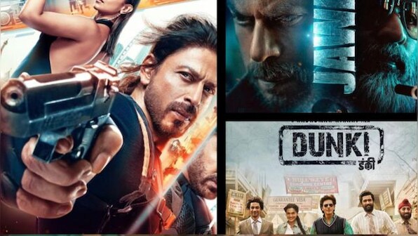 Shah Rukh Khan becomes the first Bollywood star to draw 8 crore footfalls in a year with 'Pathaan', 'Jawan', 'Dunki'