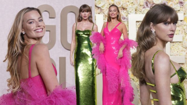 Golden Globes 2024: How Taylor Swift stunned in shimmery green and Margot Robbie went full Barbie Golden Globes 2024: How Taylor Swift stunned in shimmery green and Margot Robbie went full Barbie