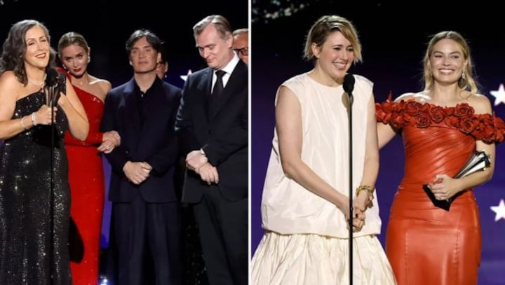 2024 Critics Choice Awards: 'Oppenheimer' leads with eight wins; 'Barbie' comes close with six