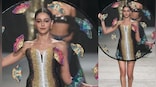 Ananya Panday walks with a giant sieve at Paris Fashion Week 2024, netizens share reactions