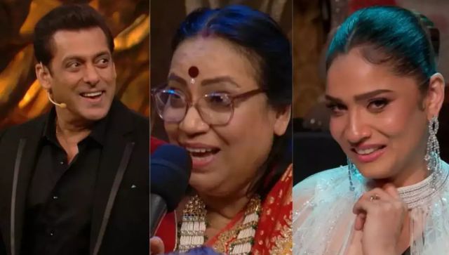 Bigg Boss 17: Salman Khan compares Ankita Lokhande's mother-in-law to Lalita Pawar, says she will be 'divorce ka karan' Bigg Boss 17: Salman Khan compares Ankita Lokhande's mother-in-law to Lalita Pawar, says she will be 'divorce ka karan'