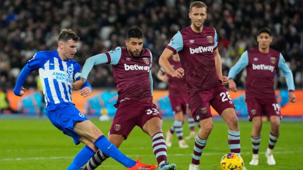 European Football: West Ham and Brighton play out goalless draw in Premier League, AC Milan reach Italian Cup quarters