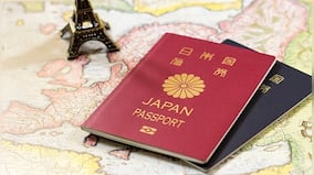 Which are the 6 countries with the most powerful passports? Where does India stand?