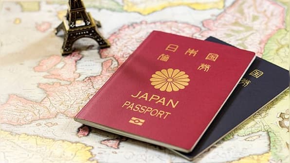 Which are the 6 countries with the most powerful passports? Where does India stand?