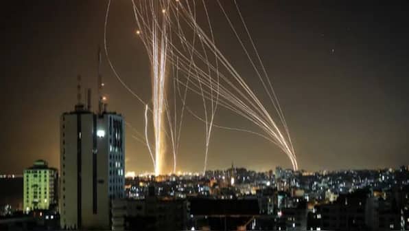 Israel launches interceptor missile at incoming aerial threat over Red Sea