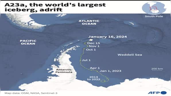 WATCH World's oldest biggest iceberg has begun its final journey