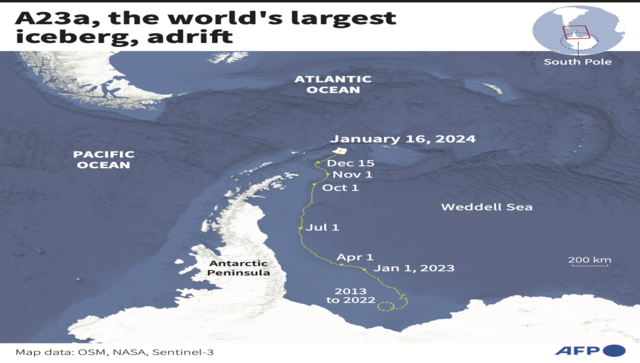 WATCH World's oldest biggest iceberg has begun its final journey WATCH World's oldest biggest iceberg has begun its final journey