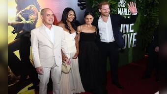 Amid King Charles & Kate Middleton’s health crisis; Harry, Meghan seen at the premier of Bob Marley movie