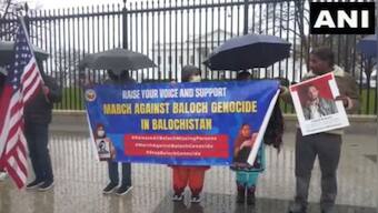 Members of Baloch diaspora in US protest against Pakistan outside White House