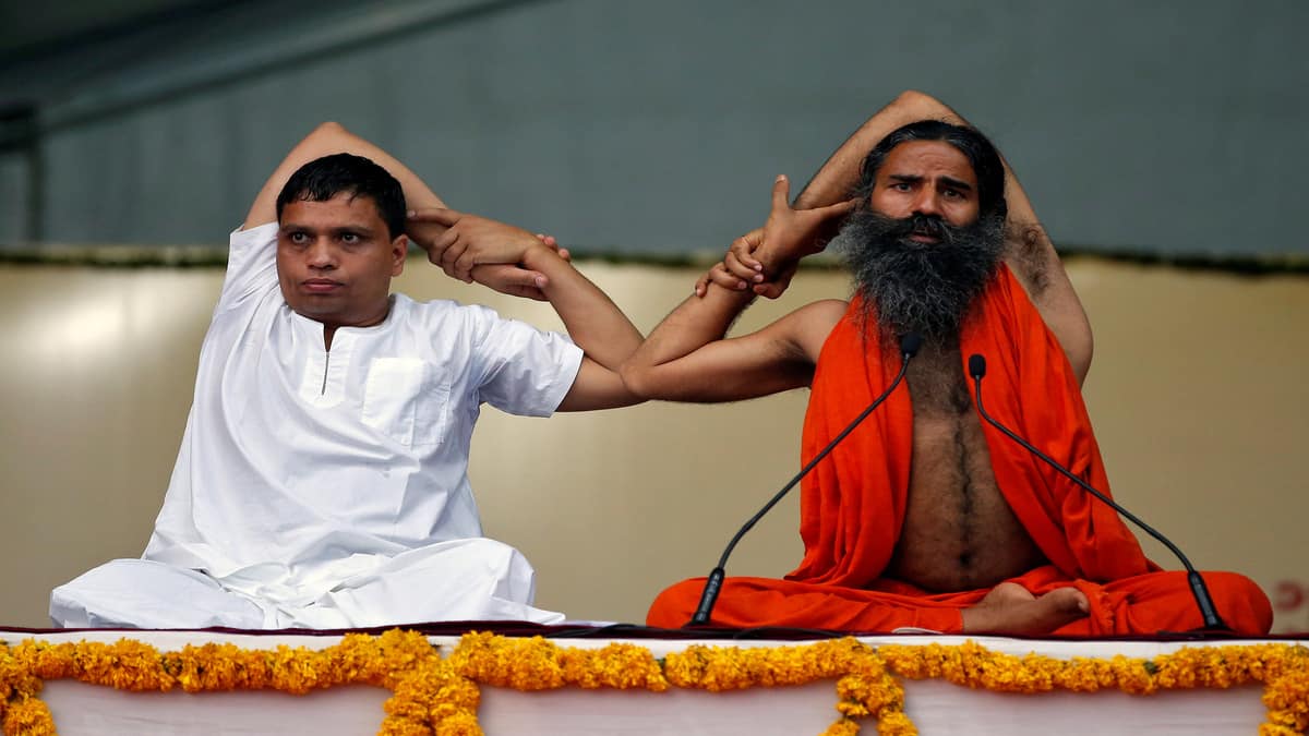 Yoga guru Baba Ramdev 