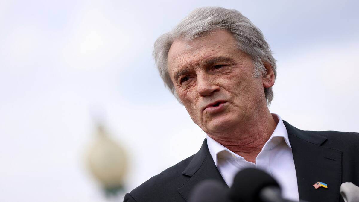 Former Ukrainian president Viktor Yushchenko